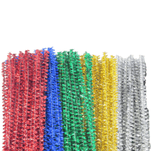 Chenille Glitter 6mmx30cm,5x20pcs